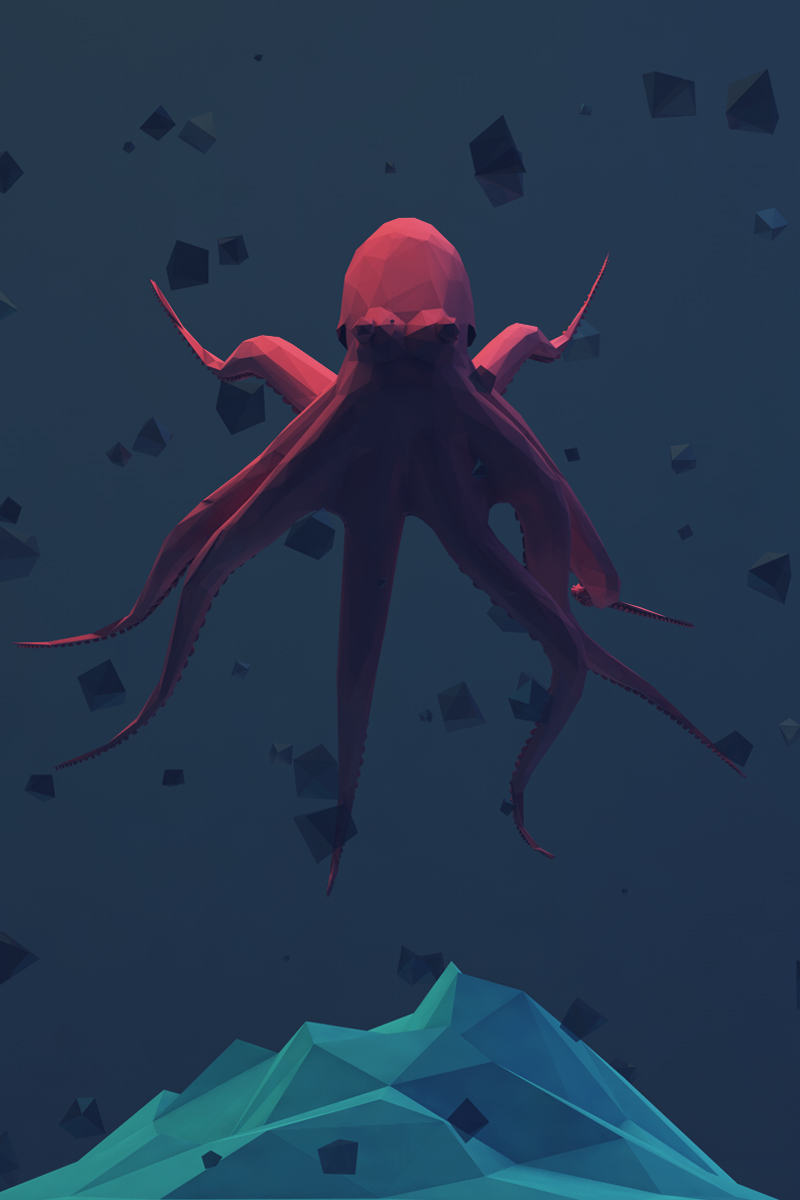 Illustration for article titled The World Would be Cooler if it Was Made Out of Polygons